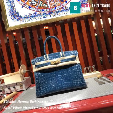 Hermes Birkin crocodile full handmade size 30 cm (1)