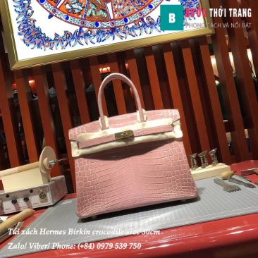 Hermes Birkin crocodile full handmade size 30cm (43)