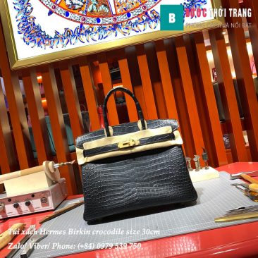 Hermes Birkin crocodile size 30cm (24)