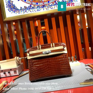 Hermes Birkin crocodile size 30cm (33)