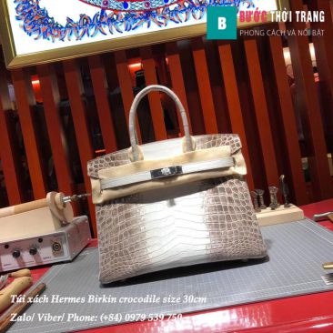 Hermes Birkin crocodile size 30cm (70)