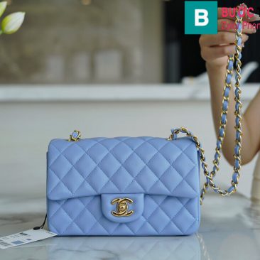 Túi đeo chéo Chanel mini Flap Bag Likeauth (1)